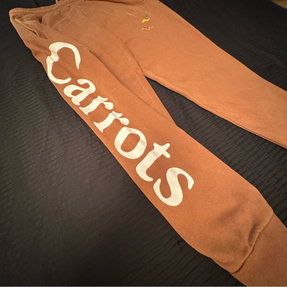 CROCS by Anwar Carrots colab Sweatpants Size Large Joggers Brown